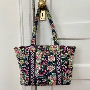 Vera Bradley Petal Paisley Mandy tote and wallet